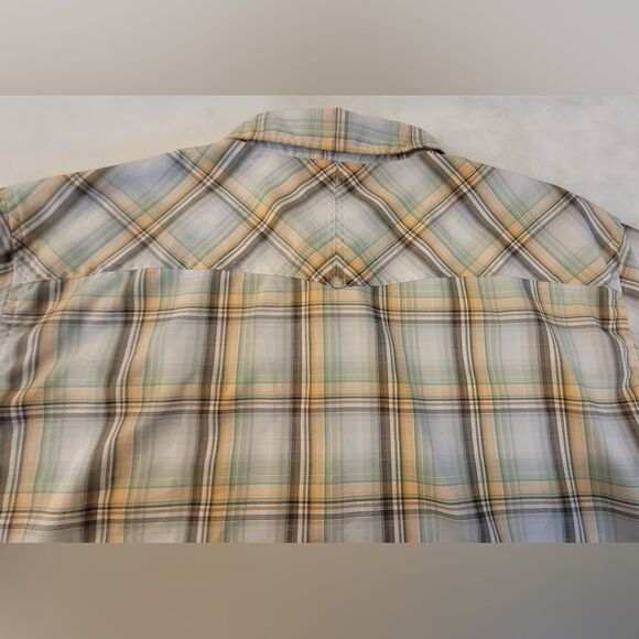 Kavu S/S Performance Sport Shirt, EUC - Mens XXL - Plaid - Picture 8 of 14